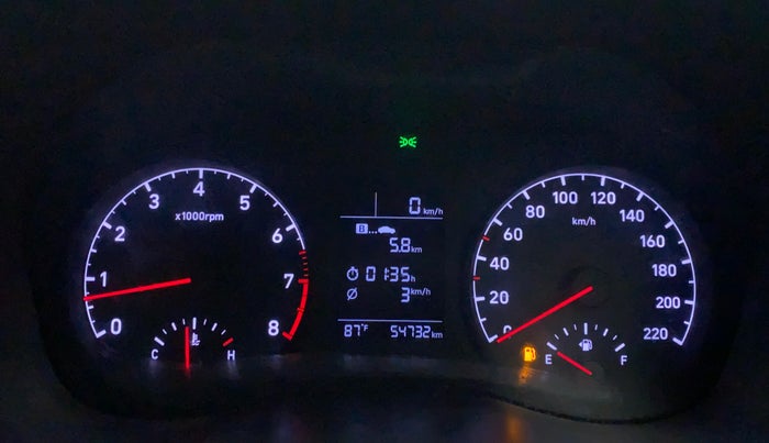2019 Hyundai Verna 1.4 EX PETROL, Petrol, Manual, 54,732 km, Odometer Image