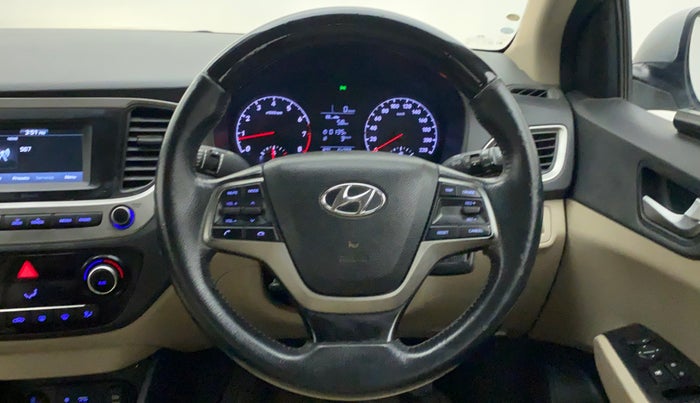 2019 Hyundai Verna 1.4 EX PETROL, Petrol, Manual, 54,732 km, Steering Wheel Close Up
