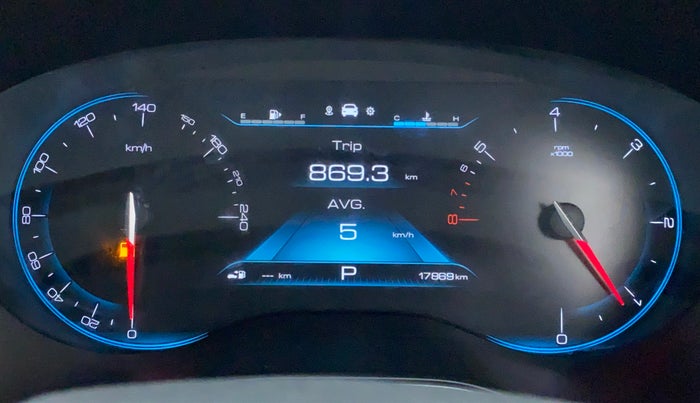 2020 MG HECTOR PLUS SHARP DCT, Petrol, Automatic, 17,987 km, Odometer Image