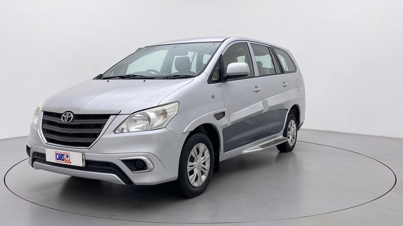 2014 Toyota Innova 2.5 GX 8 STR BS IV, Diesel, Manual, 41,457 km, Left Front Diagonal