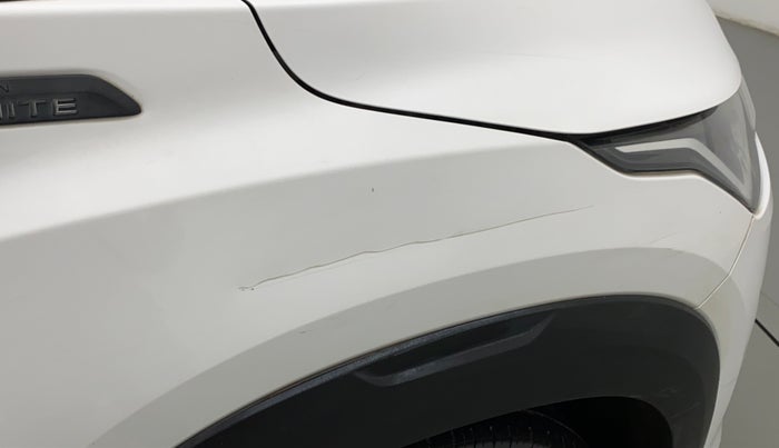 2021 Nissan MAGNITE XL Turbo CVT, Petrol, Automatic, 23,047 km, Right fender - Slightly dented