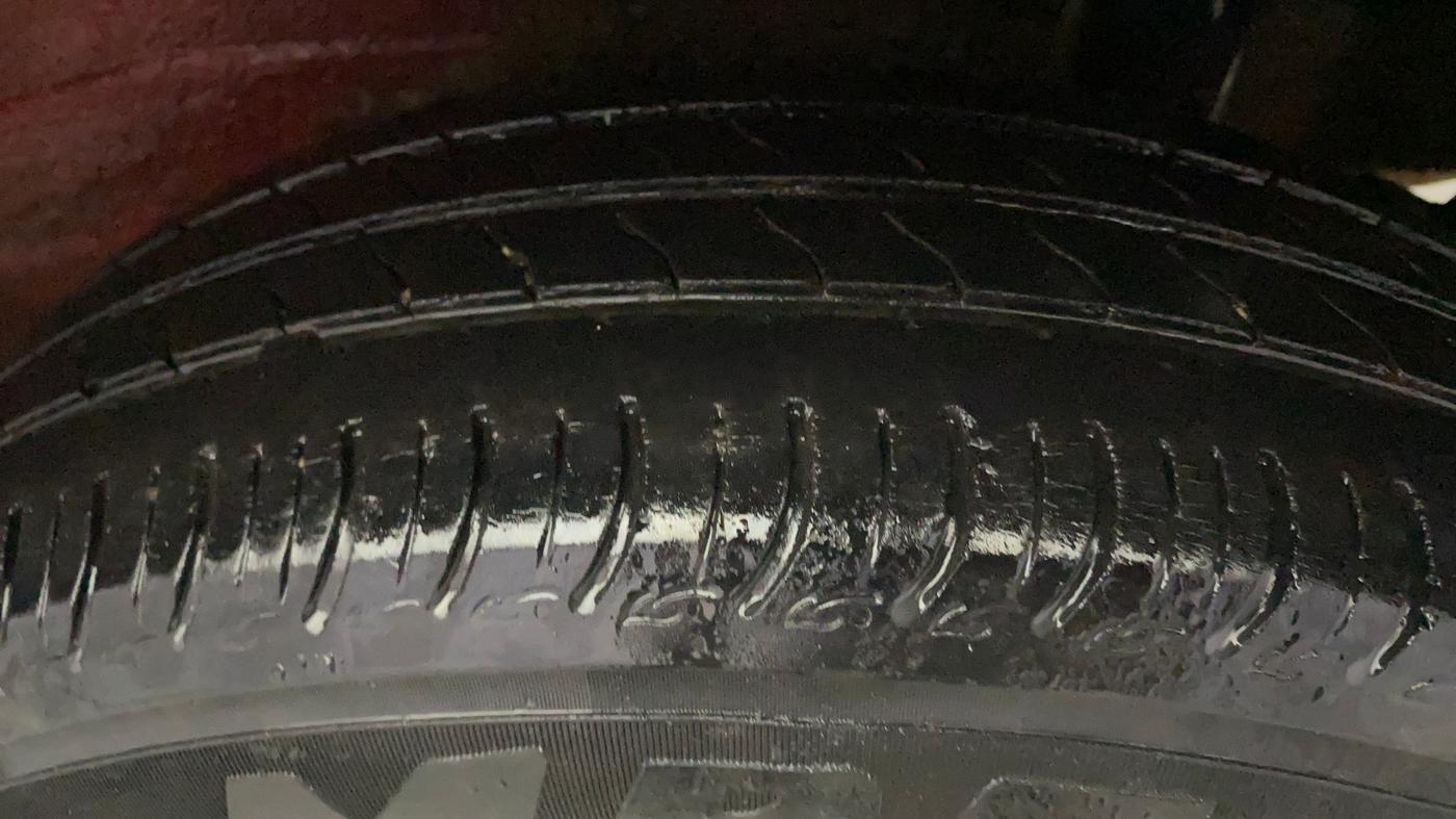 2021 Maruti S PRESSO VXI, Petrol, Manual, 50,032 km, Left Rear Tyre Tread