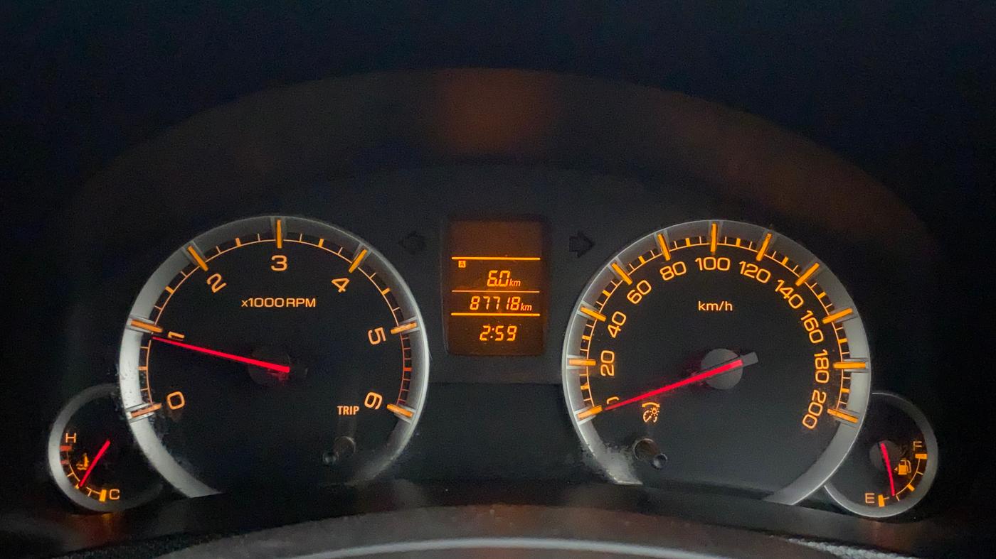 2012 Maruti Swift VDI, Diesel, Manual, 87,871 km, Odometer Image