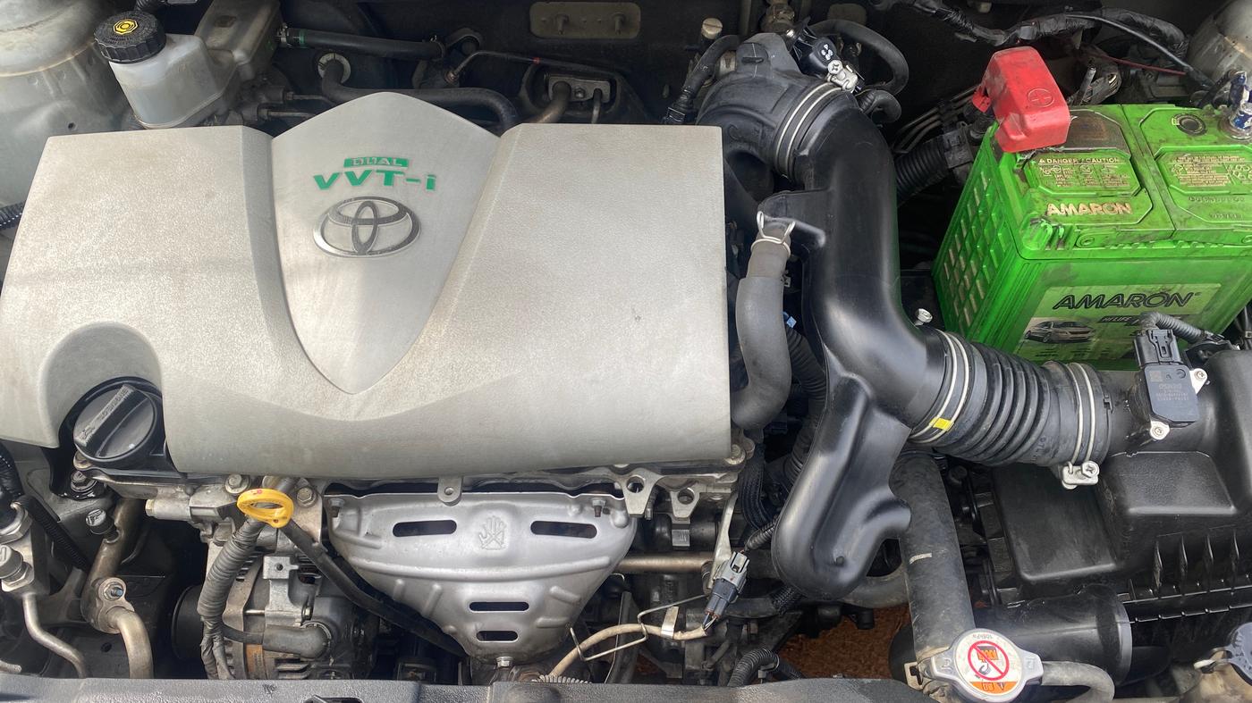 2021 Toyota YARIS J MT, Petrol, Manual, 1,49,716 km, Engine View