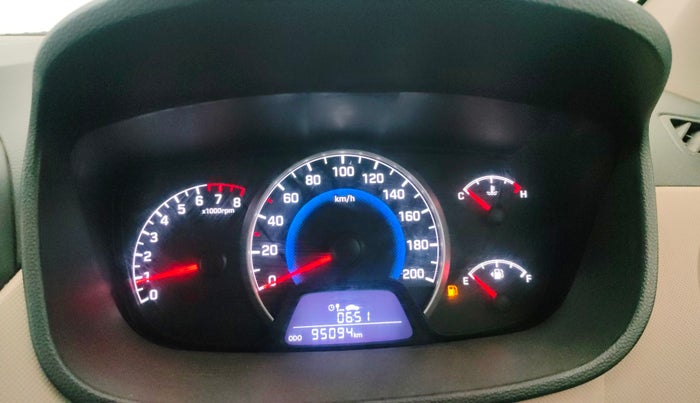 2017 Hyundai Grand i10 SPORTZ (O) 1.2 KAPPA VTVT, Petrol, Manual, 95,064 km, Odometer Image