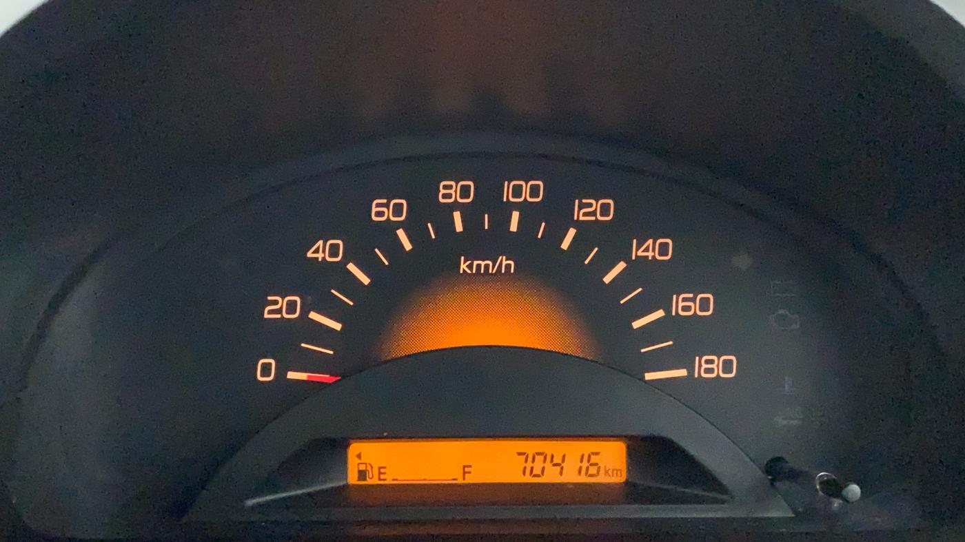 2017 Maruti Wagon R 1.0 LXI CNG, CNG, Manual, 70,416 km, Odometer Image