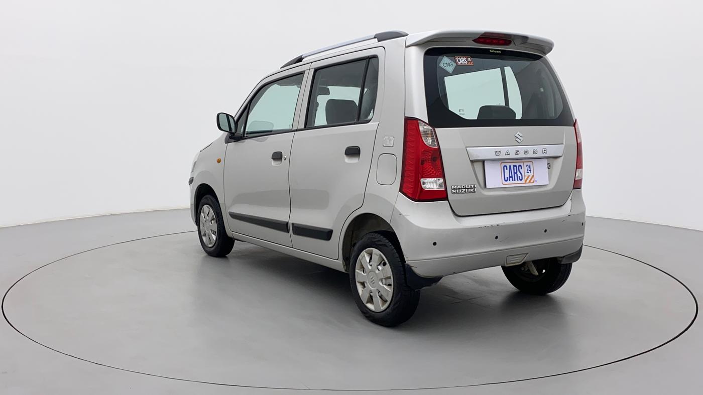2017 Maruti Wagon R 1.0 LXI CNG, CNG, Manual, 70,416 km, Left Back Diagonal