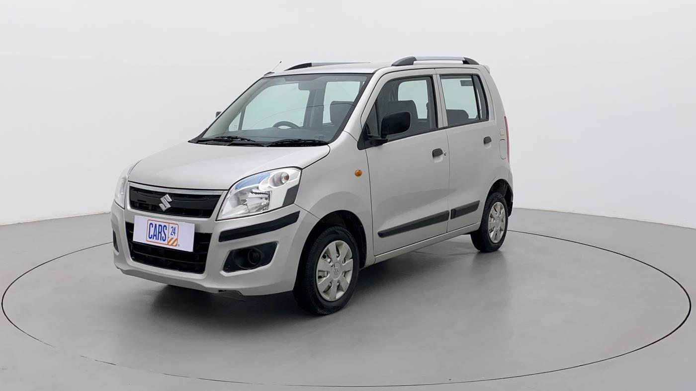 2017 Maruti Wagon R 1.0 LXI CNG, CNG, Manual, 70,416 km, Left Front Diagonal