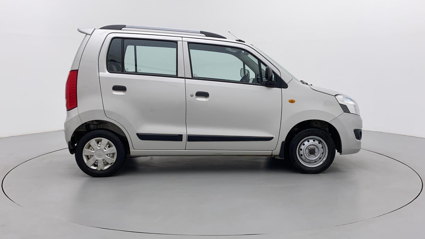 2017 Maruti Wagon R 1.0 LXI CNG, CNG, Manual, 70,416 km, Right Side View