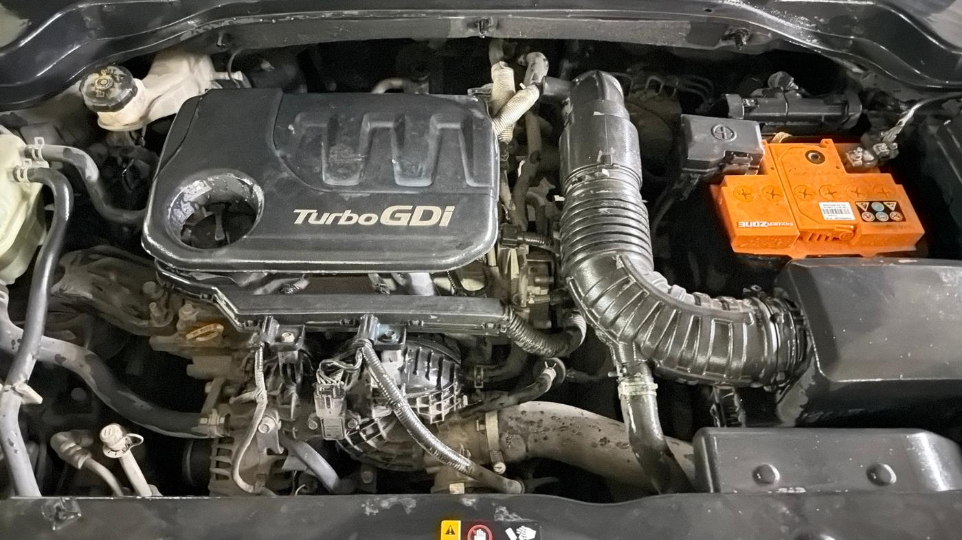 2020 KIA SONET HTX 1.0 IMT, Petrol, Manual, 69,329 km, Engine View