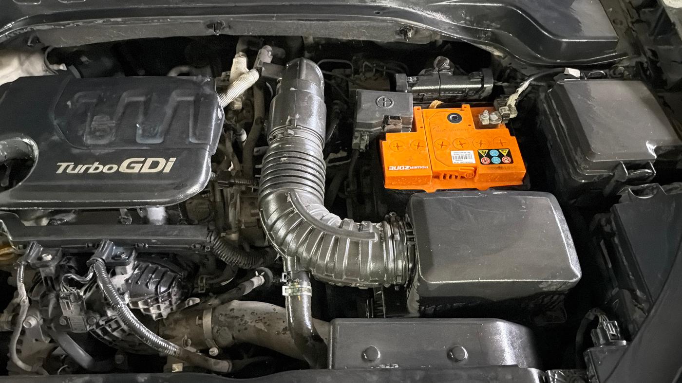 2020 KIA SONET HTX 1.0 IMT, Petrol, Manual, 69,329 km, Engine View - Left