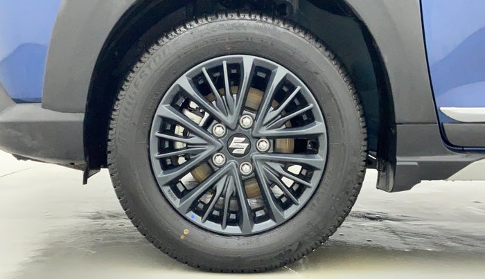 2021 Maruti XL6 ZETA SHVS, Petrol, Manual, 3,828 km, Left Front Wheel