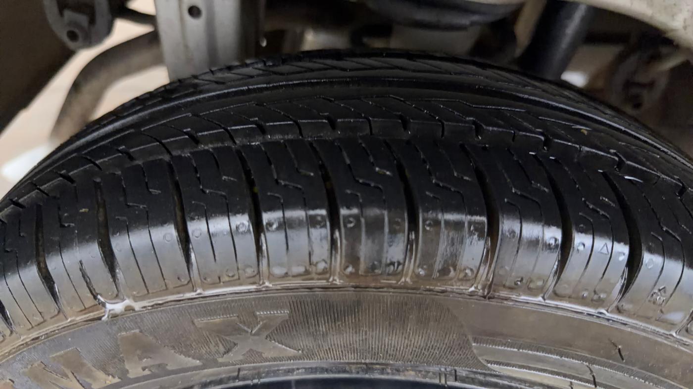 2012 Maruti Alto 800 LX CNG, CNG, Manual, 71,627 km, Right Rear Tyre Tread