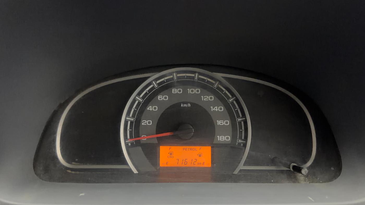2012 Maruti Alto 800 LX CNG, CNG, Manual, 71,627 km, Odometer Image