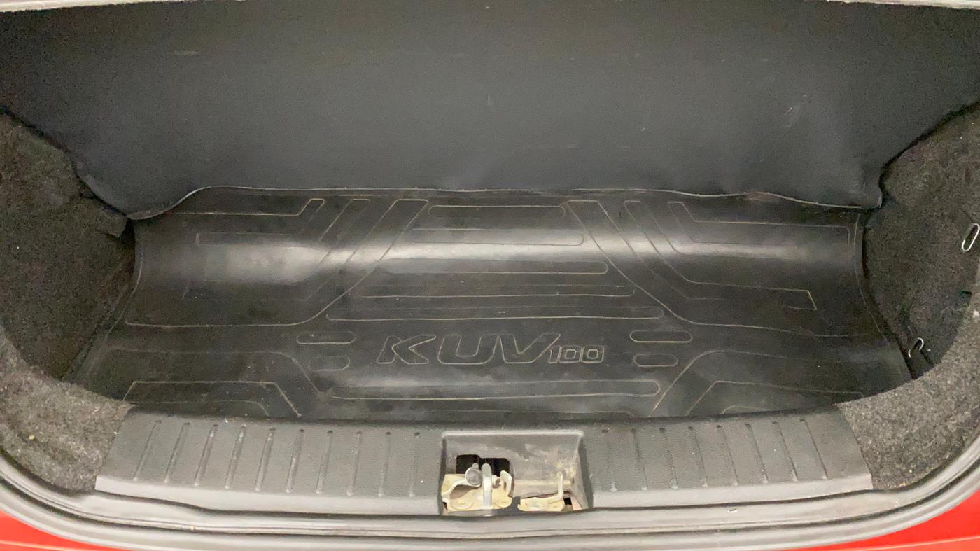 2016 Mahindra Kuv100 K4 PLUS 6 STR, Petrol, Manual, 47,491 km, Boot Inside