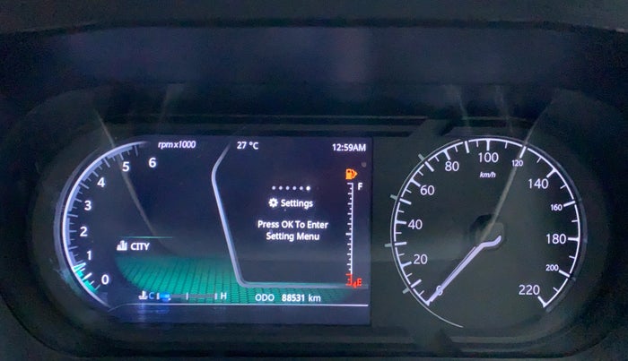 2019 Tata Harrier XZ 2.0L Kryotec, Diesel, Manual, 90,021 km, Odometer Image