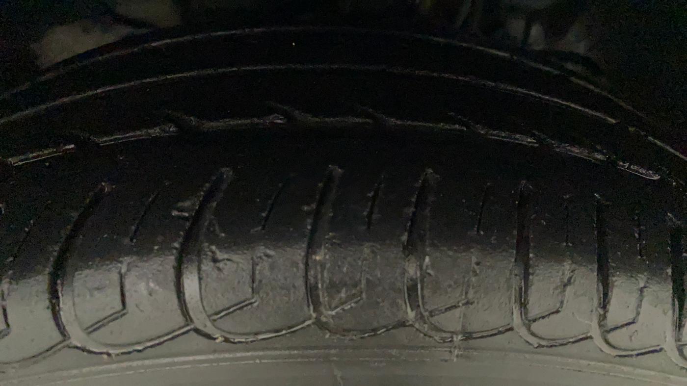 2017 Tata Tiago XZ PETROL, Petrol, Manual, 37,602 km, Left Rear Tyre Tread