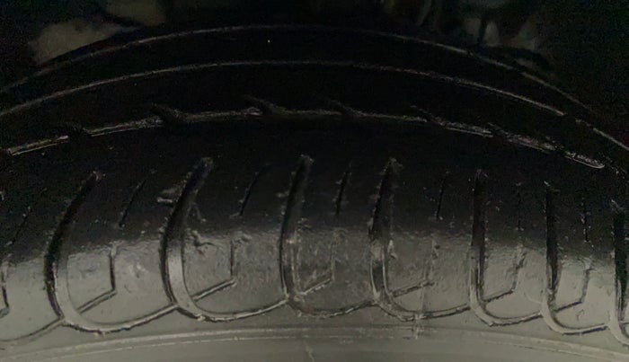 2017 Tata Tiago XZ PETROL, Petrol, Manual, 37,602 km, Left Rear Tyre Tread