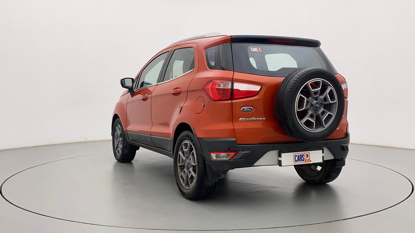 2017 Ford Ecosport TITANIUM + 1.5L DIESEL, Diesel, Manual, 75,115 km, Left Back Diagonal
