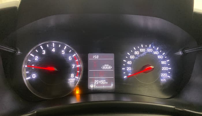 2025 Maruti Swift VXi, Petrol, Manual, 35,490 km, Odometer Image