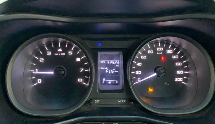 2019 Tata NEXON XE PETROL, Petrol, Manual, 52,521 km, Odometer Image