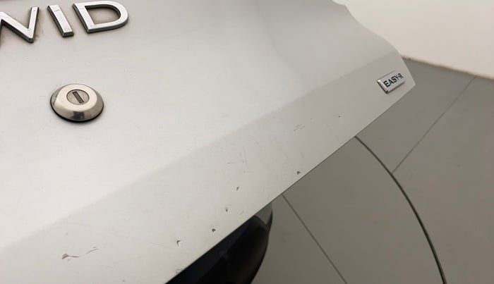 2018 Renault Kwid RXT 1.0 AMT (O), Petrol, Automatic, 22,487 km, Dicky (Boot door) - Slightly dented