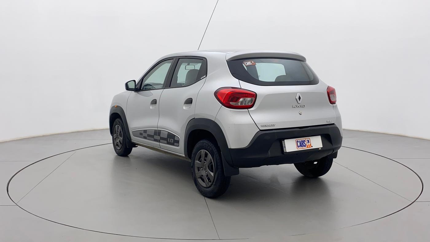 2018 Renault Kwid RXT 1.0 AMT (O), Petrol, Automatic, 22,487 km, Left Back Diagonal