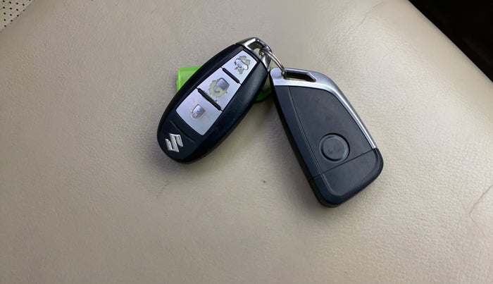 2018 Maruti Ciaz ALPHA DIESEL 1.3, Diesel, Manual, 85,988 km, Key Close Up