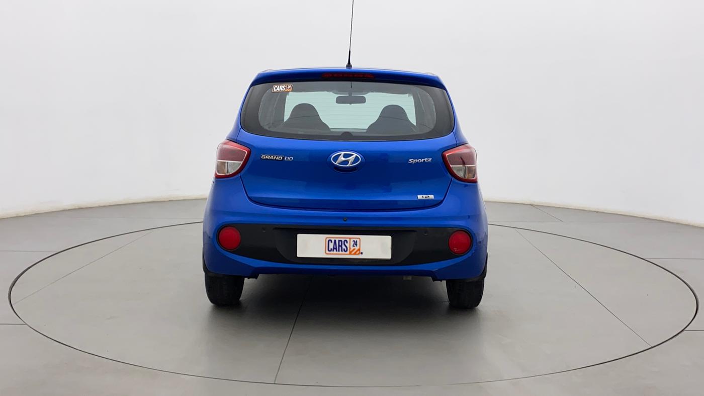 2017 Hyundai Grand i10 SPORTZ 1.2 KAPPA VTVT, Petrol, Manual, 13,705 km, Back/Rear