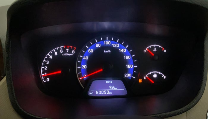 2014 Hyundai Xcent SX 1.2 (O), Petrol, Manual, 60,041 km, Odometer Image