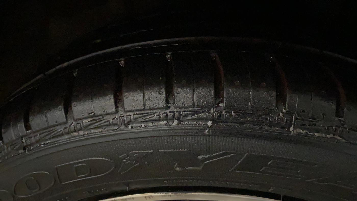 2014 Hyundai Xcent SX 1.2 (O), Petrol, Manual, 60,041 km, Left Rear Tyre Tread