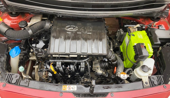 2017 Hyundai Grand i10 SPORTZ (O) AT 1.2 KAPPA VTVT, Petrol, Automatic, 63,246 km, Engine View
