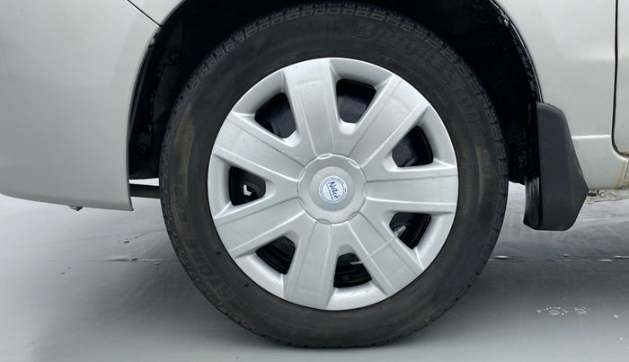 2014 Maruti Alto K10 VXI P, Petrol, Manual, 78,107 km, Left Front Wheel