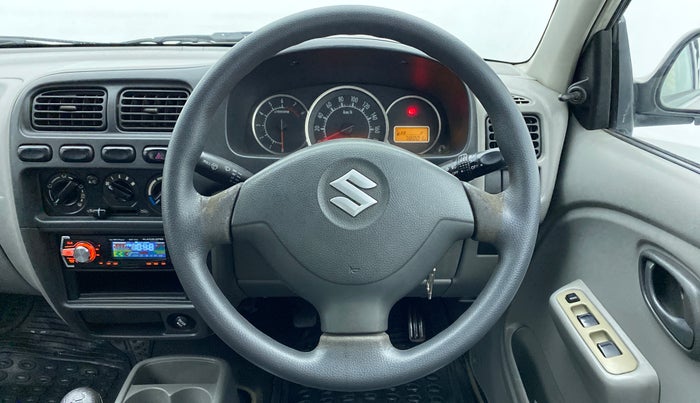 2014 Maruti Alto K10 VXI P, Petrol, Manual, 78,107 km, Steering Wheel