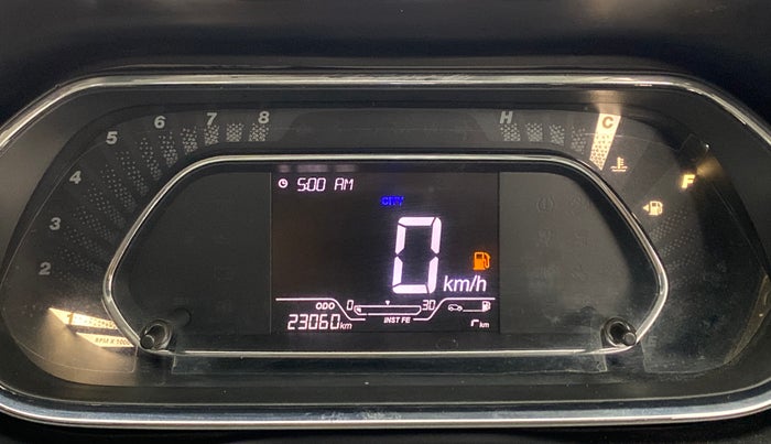2020 Tata NEXON XZ+ 1.2, Petrol, Manual, 23,256 km, Odometer Image