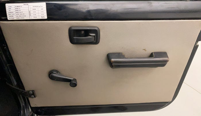 2017 Mahindra Thar CRDE 4X4 AC, Diesel, Manual, 73,611 km, Driver Side Door Panels Control