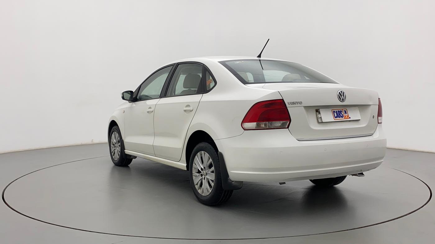 2015 Volkswagen Vento HIGHLINE 1.6 MPI, Petrol, Manual, 1,07,722 km, Left Back Diagonal