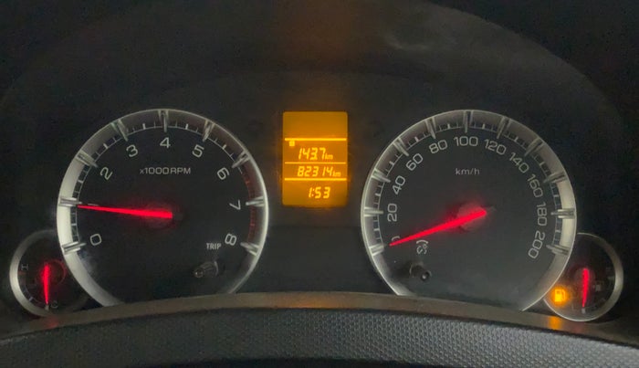 2013 Maruti Swift Dzire VXI, Petrol, Manual, 82,487 km, Odometer Image