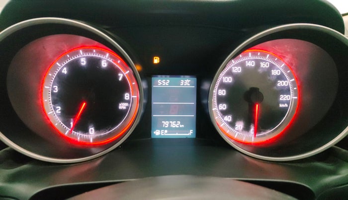 2019 Maruti Swift ZXI, Petrol, Manual, 79,756 km, Odometer Image