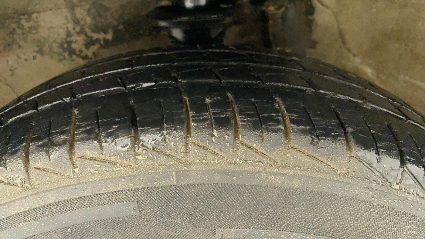 2013 Maruti Alto 800 LXI, Petrol, Manual, 58,409 km, Left Front Tyre Tread