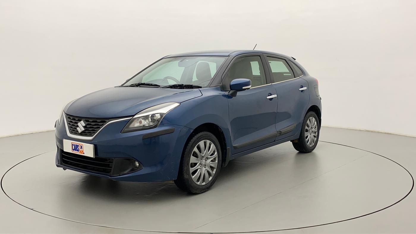 2016 Maruti Baleno ALPHA PETROL 1.2, Petrol, Manual, 86,333 km, Left Front Diagonal
