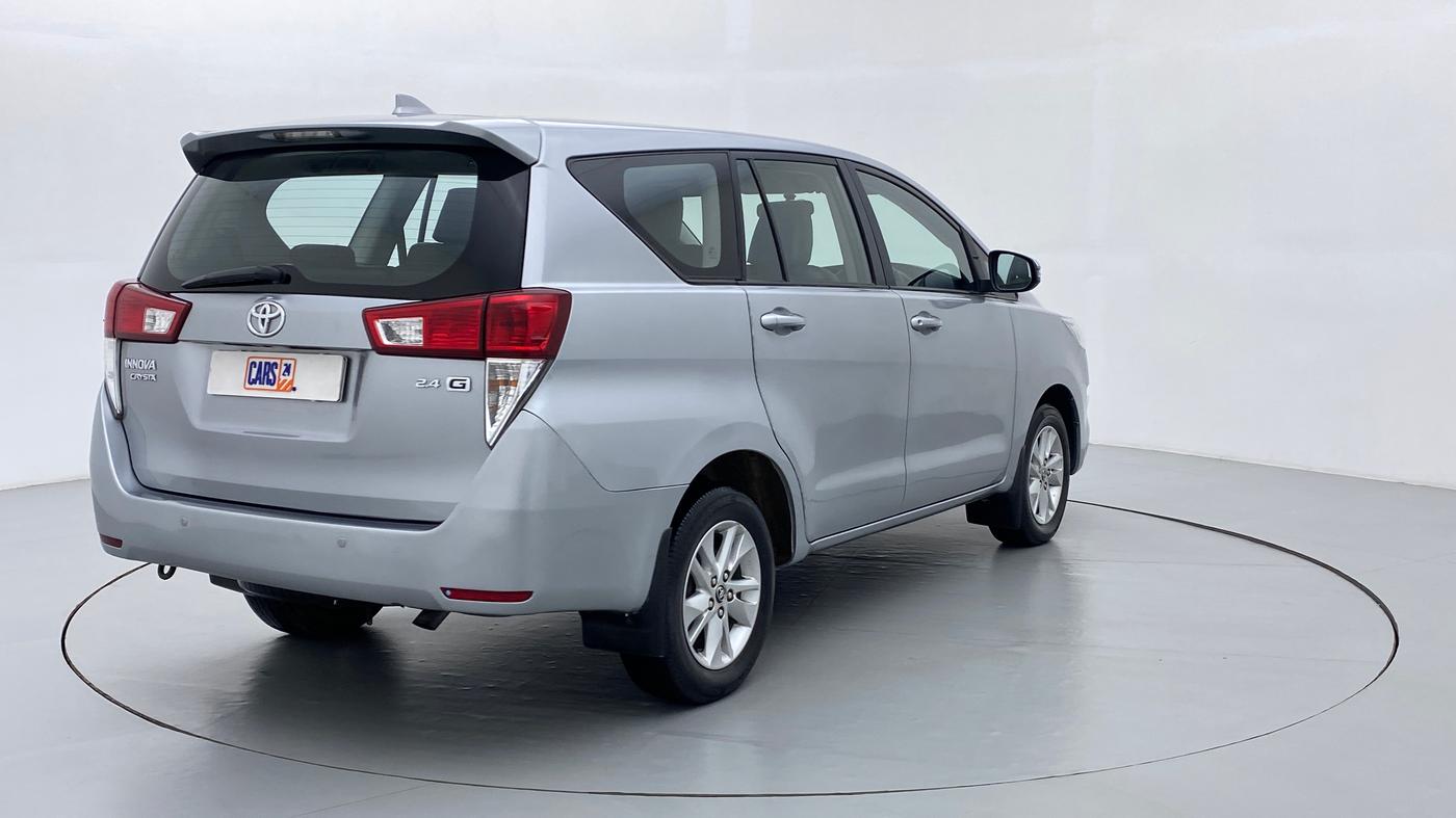 2017 Toyota Innova Crysta 2.4 GX 7 STR, Diesel, Manual, 76,346 km, Right Back Diagonal