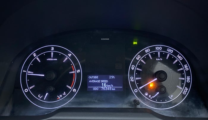 2017 Toyota Innova Crysta 2.4 GX 7 STR, Diesel, Manual, 76,346 km, Odometer Image