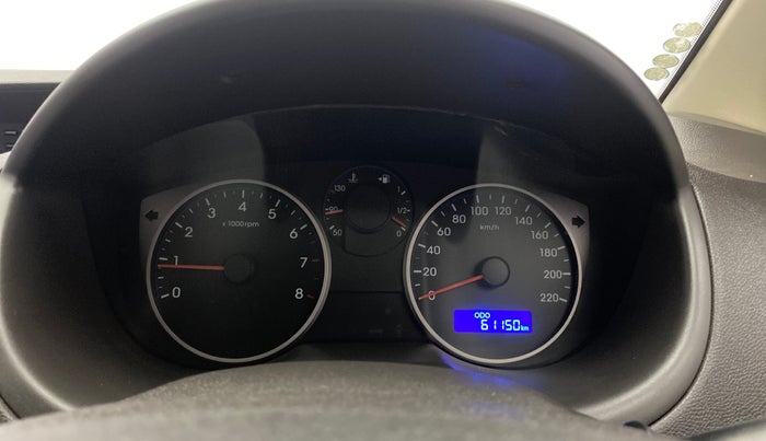 2013 Hyundai i20 MAGNA (O) 1.2, Petrol, Manual, 61,150 km, Odometer Image