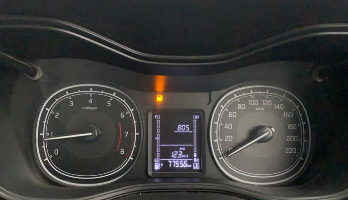 2020 Maruti Vitara Brezza LXI, Petrol, Manual, 77,545 km, Odometer Image