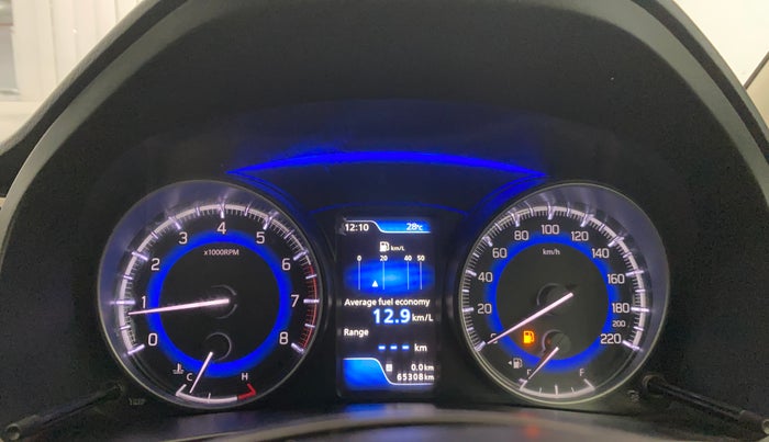 2018 Maruti Baleno ALPHA PETROL 1.2, Petrol, Manual, 65,309 km, Odometer Image