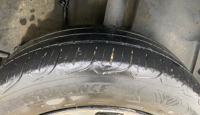 2021 Tata ALTROZ XZ PLUS PETROL DARK EDITION, Petrol, Manual, 29,120 km, Left Rear Tyre Tread