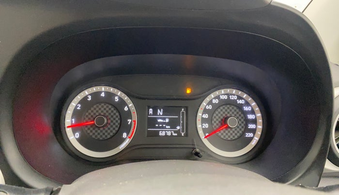 2020 Hyundai GRAND I10 NIOS MAGNA AMT 1.2 KAPPA VTVT, Petrol, Automatic, 68,750 km, Odometer Image