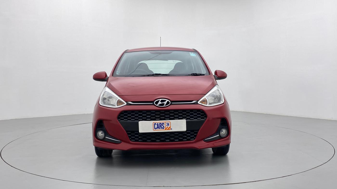 2017 Hyundai Grand i10 SPORTZ 1.2 KAPPA VTVT, Petrol, Manual, 7,843 km, Front