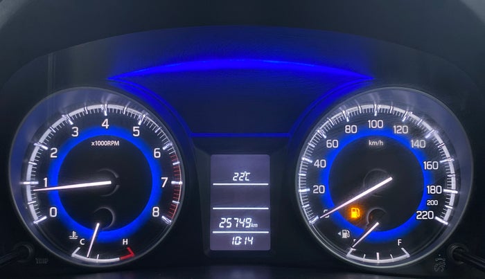 2019 Maruti Baleno DELTA PETROL 1.2, Petrol, Manual, 25,749 km, Odometer Image